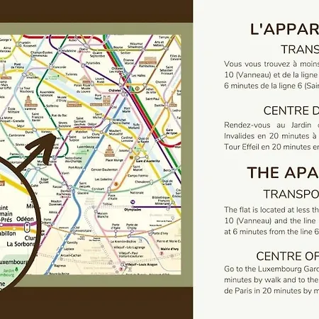 21#studio 2 Pers#bon Marche#st Germain#paris 6 Apartment